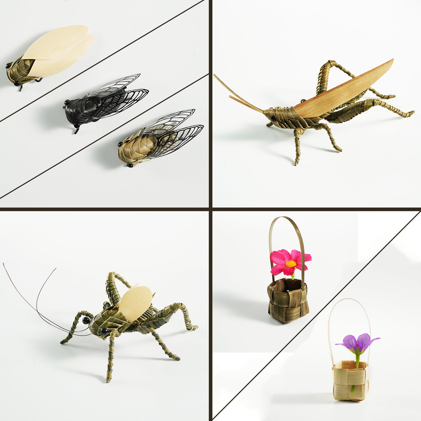 HanitiiPalm Palm Weaving(Loscut,Cicada,Cricket,Basket)